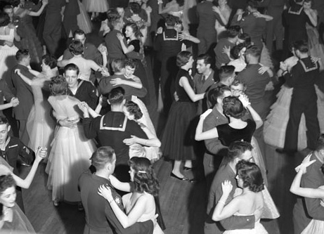 Library of Virginia: St. Peters Service Club dance, Richmond Hotel