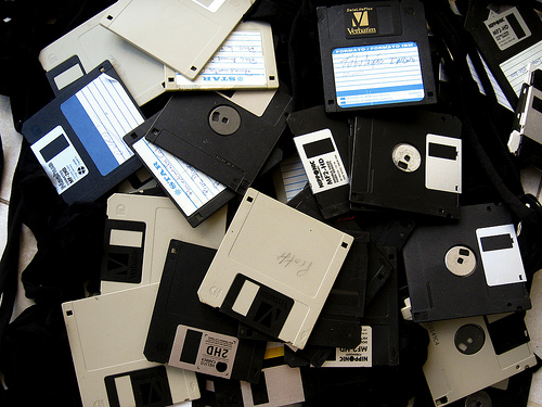 floppy disks